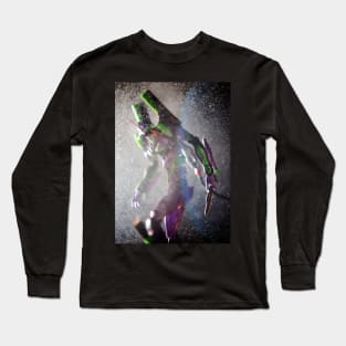 EVA Unit 01's Blade Long Sleeve T-Shirt